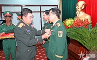 Corps 15’s individuals honored with Lao Defense Ministry’s Bravery Order